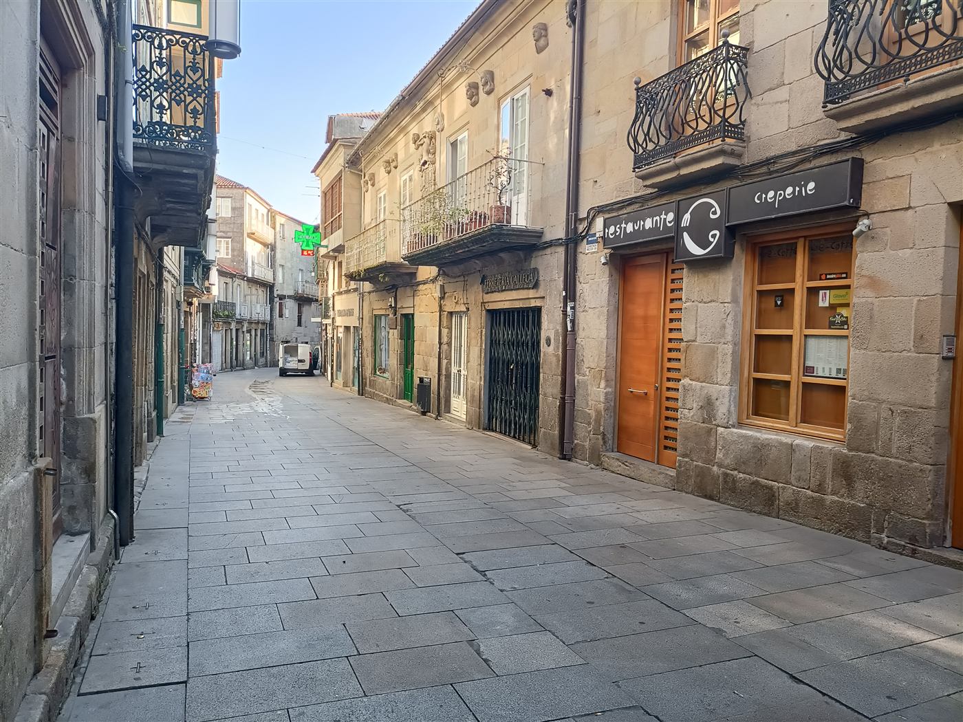 Calle del casco histórico de Pontevedra
