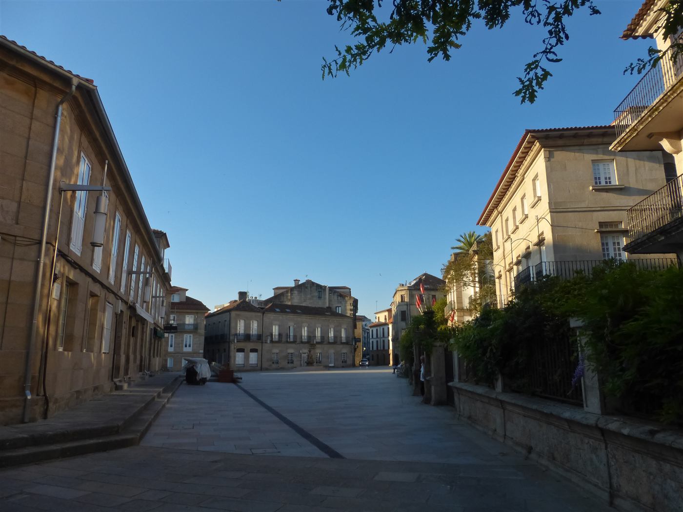 Praza Alonso de Fonseca, casco histórico de Pontevedra